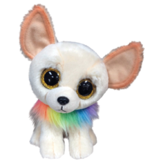 Мягкая игрушка TY Beanie boos Чихуахуа Chewey белая 33 см