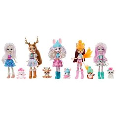 Набор Mattel Enchantimals Snowy Valley 15 см, GBX20