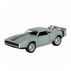 Машинка AUTOGRAND FAST NEON матовый со светом и звуком 1 34 серый 78336