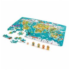 Головоломка Hape Карта мира E1626_HP
