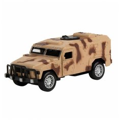 Машинка AUTOGRAND BATTLE ARSENAL CAR военный 1 34 бежевый 78298