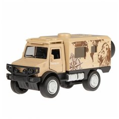 Машинка AUTOGRAND ADVENTURE TRUCK дом на колёсах бежевый