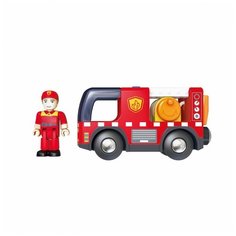 Пожарная машина Hape с сиреной E3737_HP