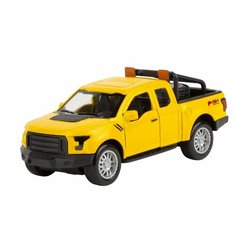 Машинка AUTOGRAND JUMBO PICK-UP с дугами желтая 78282