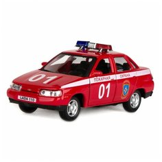 Машинка AUTOGRAND LADA 110 пожарная охрана 1 36 7866