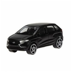 Машинка AUTOGRAND LADA XRAY матовая черная 72460