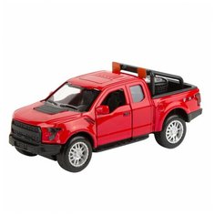 Машинка AUTOGRAND JUMBO PICK-UP с дугами красная 78284
