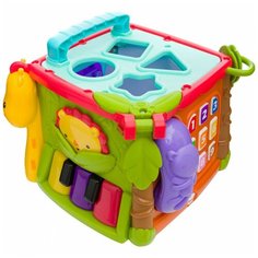 Игрушка Fisher Price Большой музыкальный игровой куб развивающий GHT89