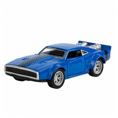 Машинка AUTOGRAND FAST NEON матовый со светом и звуком 1 34 синий 78339