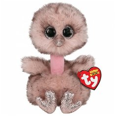 Игрушка мягкая TY Страус Коричневый 36698