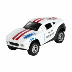 Машинка AUTOGRAND FIRESTORM RACING матовый тюнинг со светом и звуком белый 78315