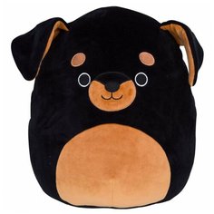Игрушка мягкая Squishmallows сквиш антистресс Ротвейлер Матео Squishmallows