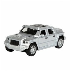 Машинка AUTOGRAND ARMORED CAR бронированный 1 34 серый 78292