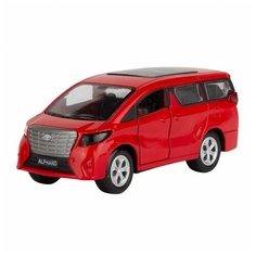 Машинка AUTOGRAND TOYOTA ALPHARD 12см красный 78257