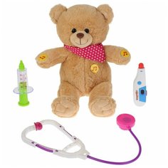 Игрушка мягконабивная Мульти-Пульти Мишка с набором доктора 285773