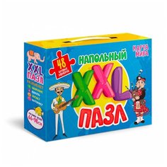 Пазл Проф-Пресс Напольный XXL Карта мира Проф-Пресс