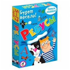 Игра карточная Дрофа-Медиа IQ Box Ребусы 3107