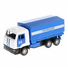 Машина Технопарк Камаз Полиция инерционная 242503