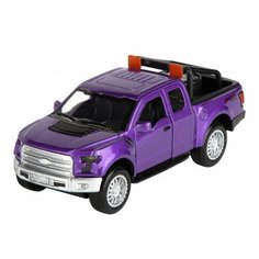 Машинка AUTOGRAND JUMBO PICK-UP с дугами со светом и звуком фиолетовый 78316
