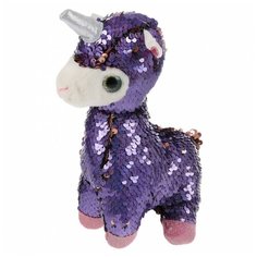 Игрушка мягконабивная Мульти-Пульти Волшебная лама из пайеток 298436