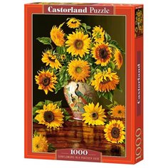 Пазл Castorland Sunflowers in a Peacock Vase (C-103843), 1000 дет.