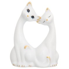 Фигурка декоративная "Пара кошечек", 7х3,5х9,5 см Elan Gallery