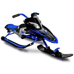 Снегокат Yamaha Apex Snow Bike Titanium синий