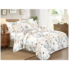 КПБ Cleo полисатин "Art Color" дуэт 145*215*2 220*240*1(±5) 50*70*2(±2) 70*70*2(±2) 41/041-AC