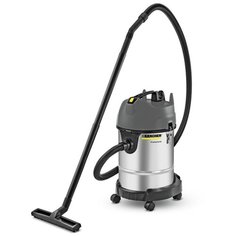 Профессиональный пылесос KARCHER NT 30/1 Me Classic, 1500 Вт, серебристый/черный
