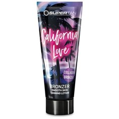 Тонизирующий крем для загара SuperTan California Love c бронзаторами DHA, 200 ml.