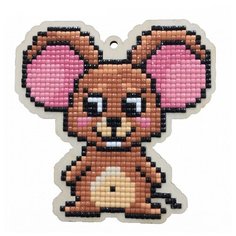 Мозаика на дереве Гранни "Ушастик"