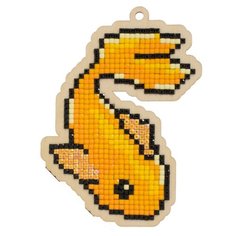 Мозаика на дереве Гранни "Золотая рыбка" (8.1х11 см)