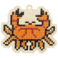 Мозаика на дереве Гранни "Крабик"