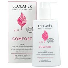 ECL Гель для интимной гигиены Comfort с молочной кислотой и пробиотиком, 250 мл Ecolatier