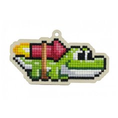 Мозаика на дереве Гранни "Крокодильчик"