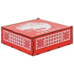 Мозаика на дереве Гранни "Китайская" (15,5 х 15,5 х 6 см)