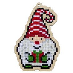 Мозаика на дереве Гранни "Гном"