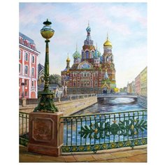Картина по номерам Molly 40х50 см Санкт-Петербург. Спас на Крови