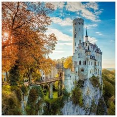 Алмазная мозаика Molly 30х30 см Замок Лихтенштайн