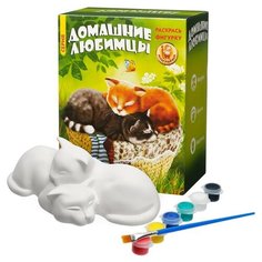 Керамическая фигурка-раскраска Коты Игрографика