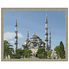 Алмазная мозаика Molly 40х50 см Стамбул. Голубая мечеть