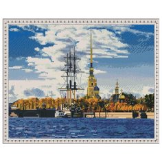 Алмазная мозаика Molly 40х50 см Санкт-Петербург. Петропавловская крепость