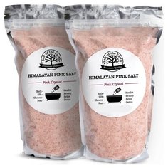Розовая гималайская соль для ванн Salt Of The Earth 5 кг (мелкий помол)
