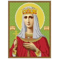 Алмазная мозаика 14,3*19,3см«Св.Людмила» Diamant