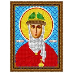 Алмазная мозаика 14,3*19,3см«Св.Ольга» Diamant