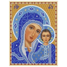 Алмазная мозаика 24*30.5см«Прсв.Бца Казанская» Diamant