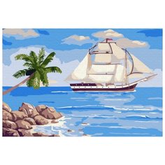 Картина по номерам Molly 20х30 см Кругосветное плавание