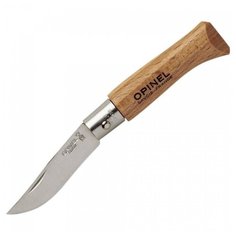 Нож Opinel №3, нержавеющая сталь, бук