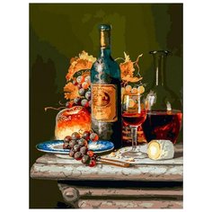 Картина по номерам "Вечерний натюрморт", 30x40 см Белоснежка