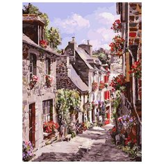 Картина по номерам "Франция. Динан", 30x40 см Белоснежка